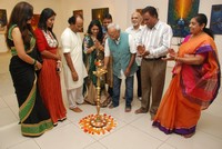 Krishnansh Painting Exhibition launch at Stater Art Gallery